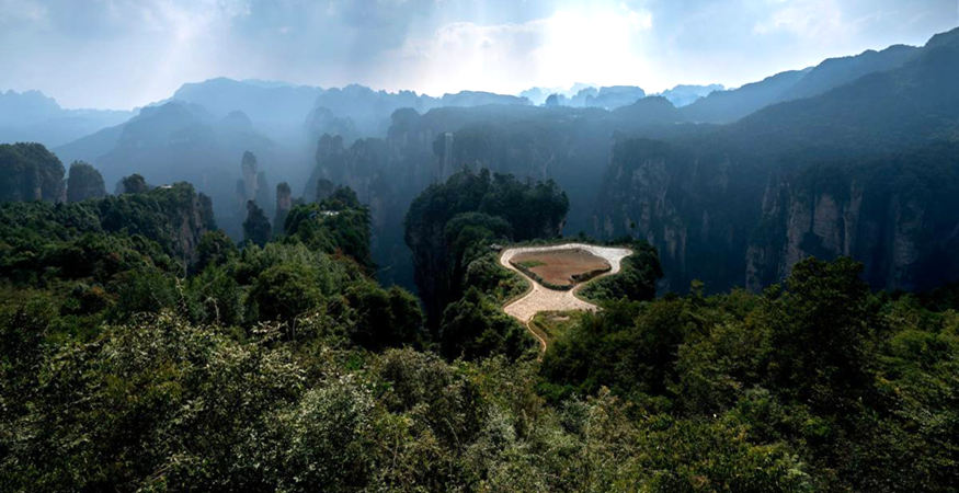 The deepest area in Avatar World, Zhangjiajie