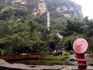 Waterfall in Baofeng Lake Zhangjiajie