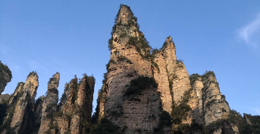 The most well-known scenic area in Zhangjiajie