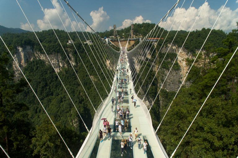 1 Day Flying Above Clouds Tour-Zhangjiajie Grand Canyon Glass Bridge ...