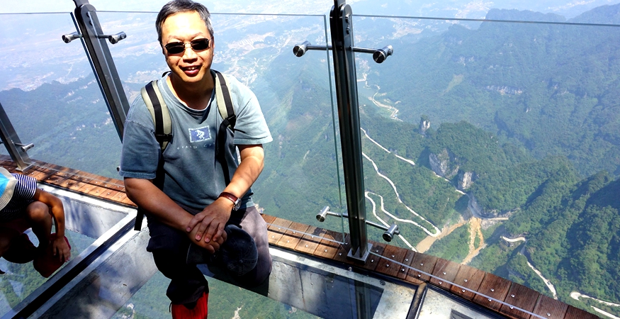 Zhangjiajie tianmen Mountian National Forest park-Sky walk