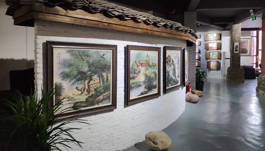 Sandstone Painting In Zhangjiajie