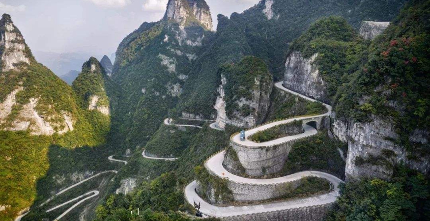 tianmen mountain road,Zhangjiajie,Hunan