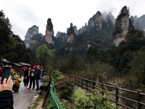 Fantastic Mountains in Zhangjiajie Ten miles gallery