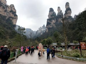 Three Sisters Peak in Zhangjiajie Ten Miles Gallery