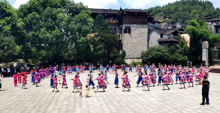 Waving Hands Dance in Furong Ancient Town